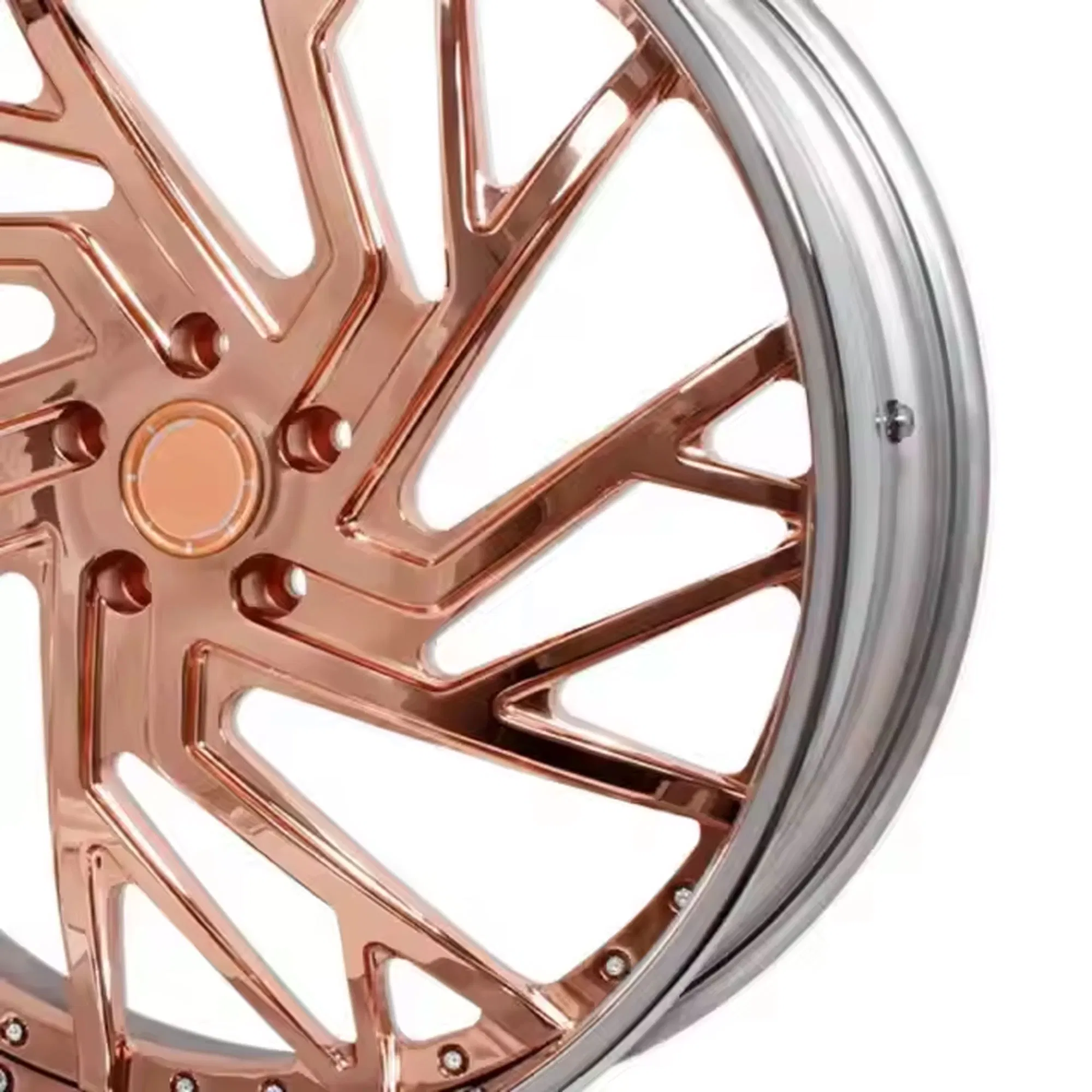 Литые диски RCSR Deep Dish для авто, хром, золото, 13-30 дюймов