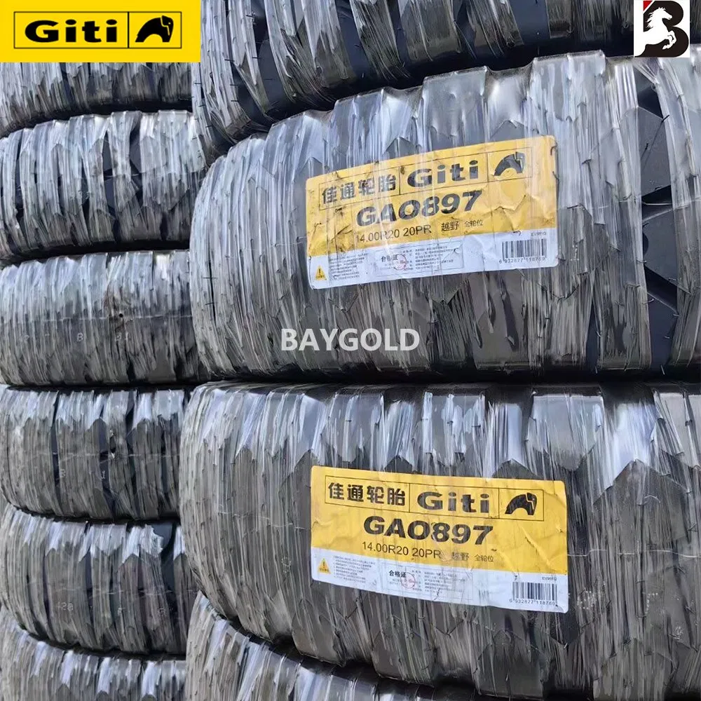 Giti High Quality Tyres Factory 12r22.5, 295/80r22.5, 315/80r22.5 TBR Truck Tires 385/65r22.5