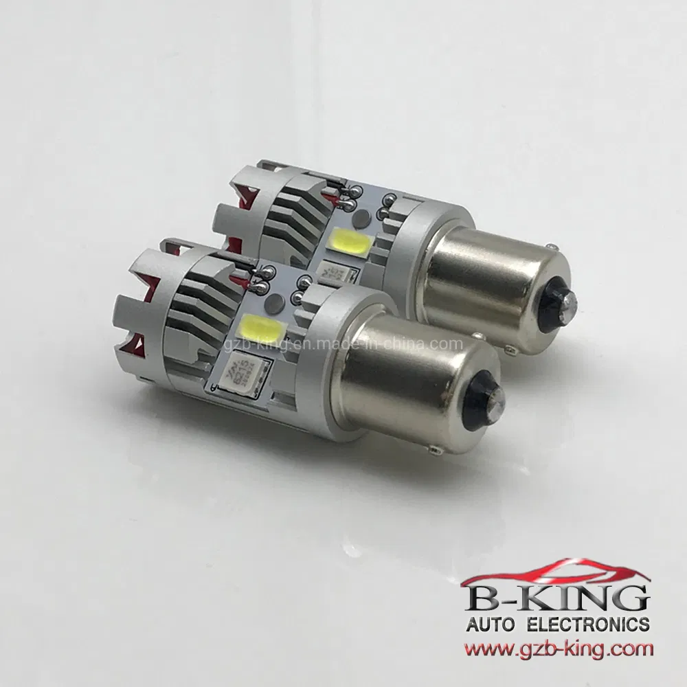 Светодиодная лампа заднего хода 1156 3570SMD с проектором