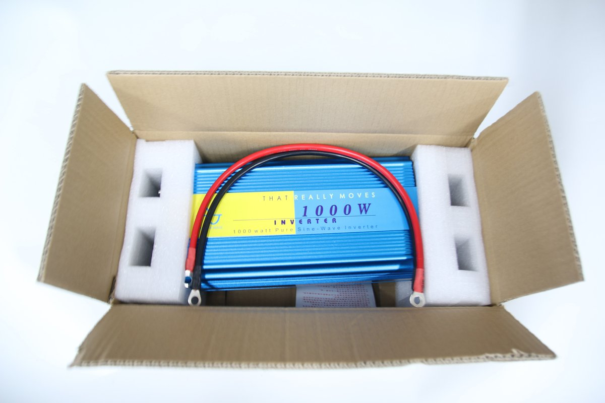 Congsin 1200W 12V DC to 220V AC Pure Sine Wave Inverter