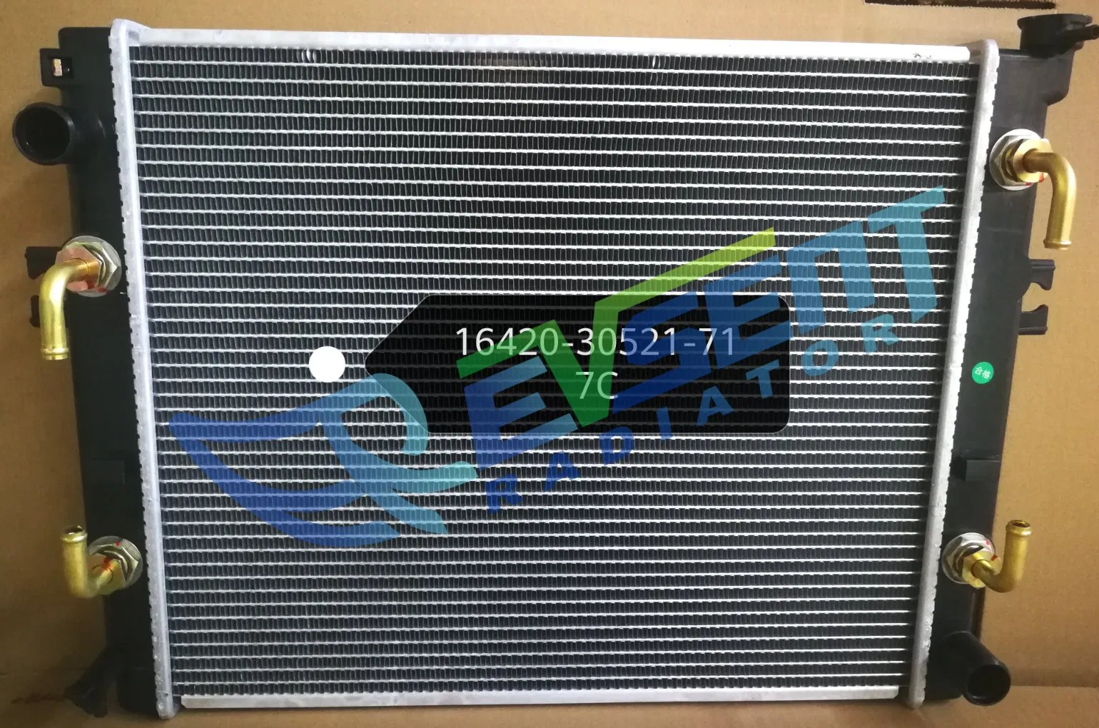 Алюминиевый радиатор системы охлаждения для погрузчика 5т