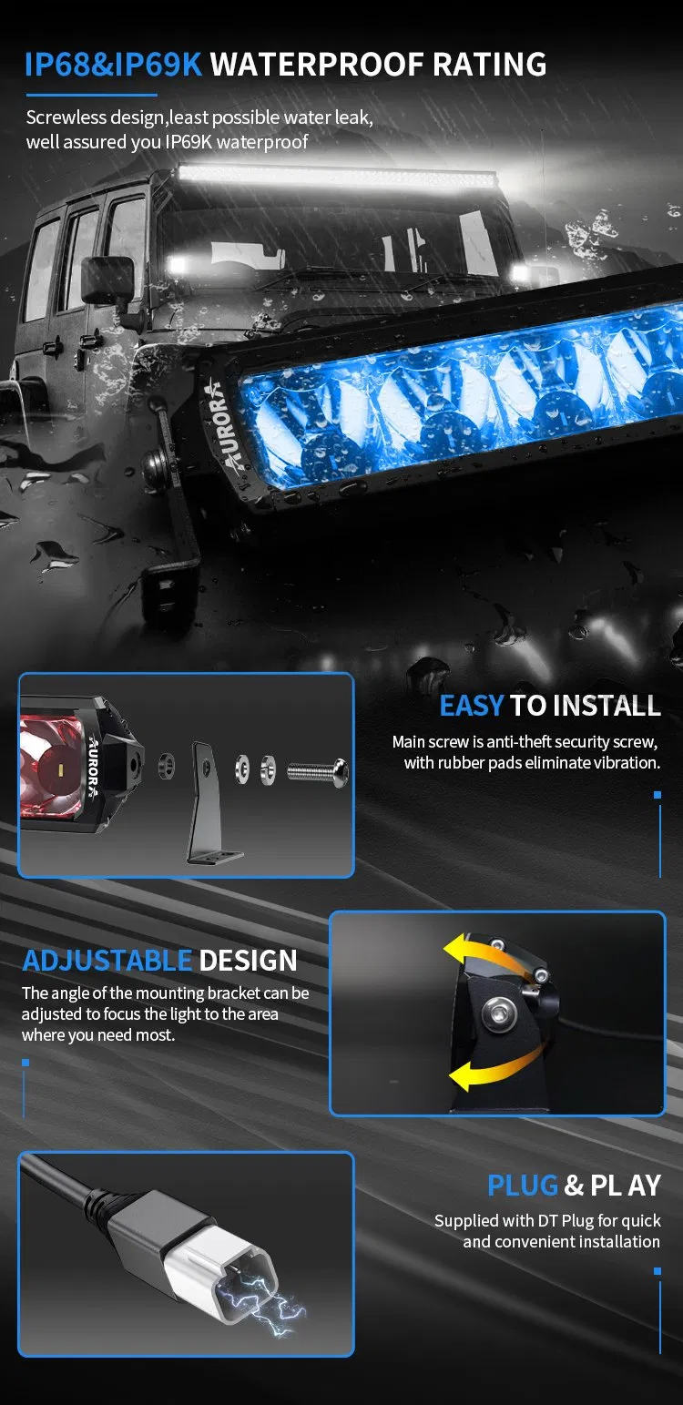 Светодиодная лента Aurora Truck RGB для внедорожников