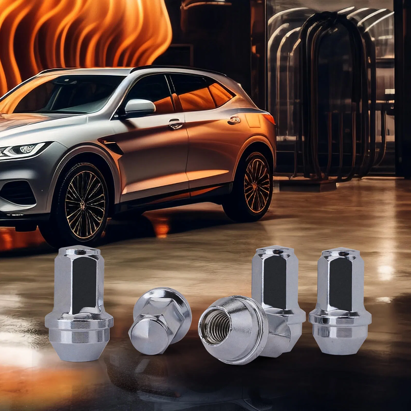 Premium M12 X1.5 Racing Wheel Lug Nuts for Performance Cars