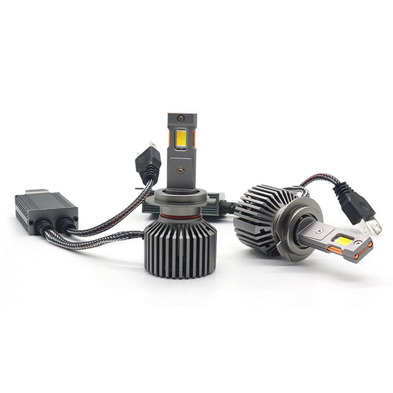 120W LED противотуманная фара, двойная медная трубка