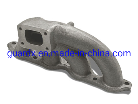 Впускной коллектор из чугуна с черным порошковым покрытием