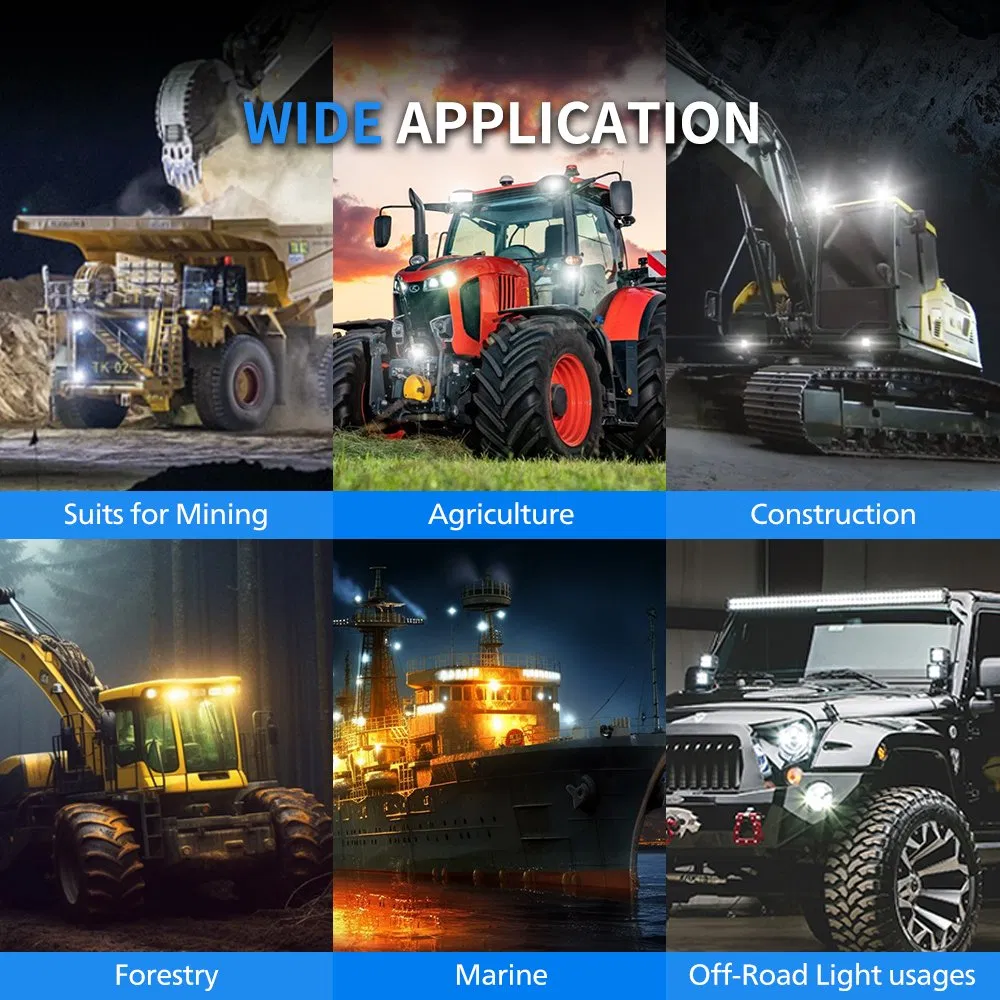 Светодиодный рабочий фонарь Aurora 4 дюйма 27W IP68