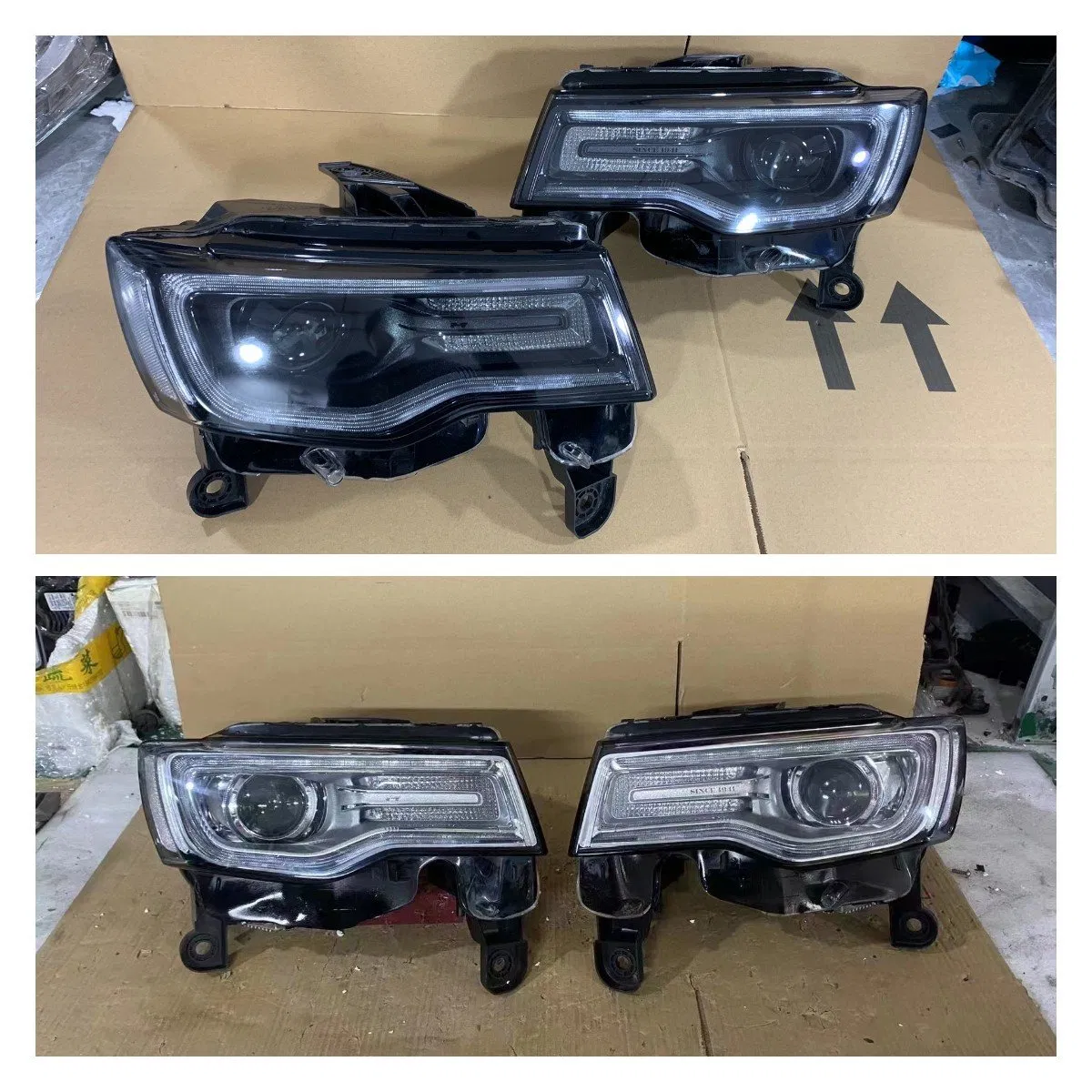 Head Lamp Headlight for Toyota Prado Fj120 2003 Car Accessories 81150-6A030 81110-6A210