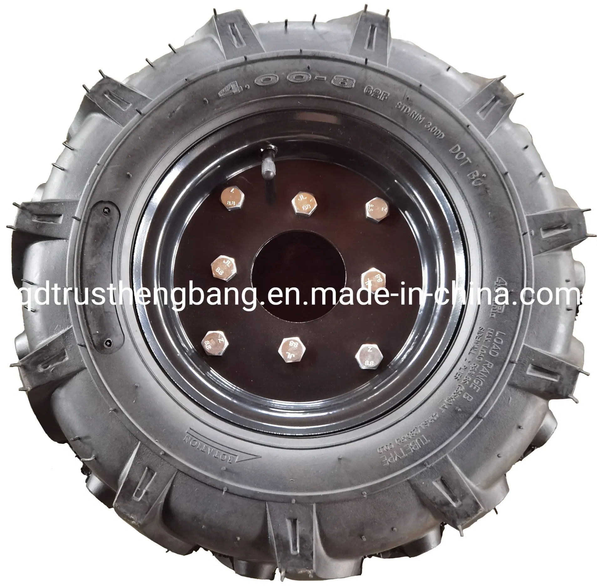 Колеса культиватора 4.00-8 с диском для мини-трактора