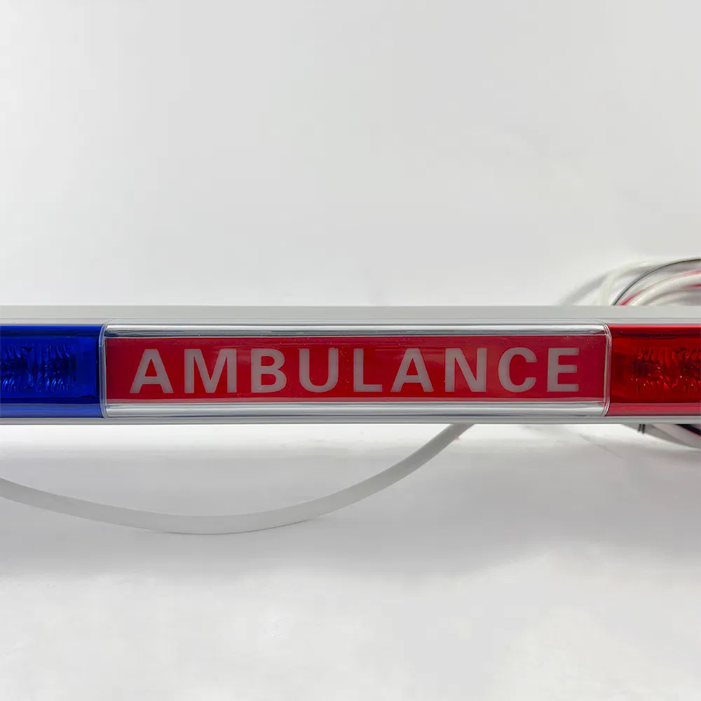 Red Blue Ambulance Warning Lightbars with Siren Speaker 100watts 517LC-Lt