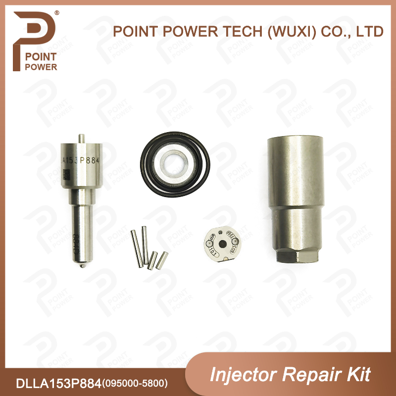 Repair Kits, with Nozzle#Dlla153p884, for Injector# 095000-5800, for FIAT / Ford / Peugeot