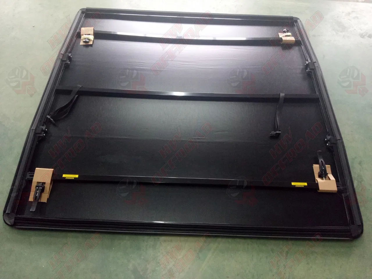 4X4 off Road Soft Tri-Fold Truck Bed Tonneau Cover for Ford F150 Raptor Trunk Protection