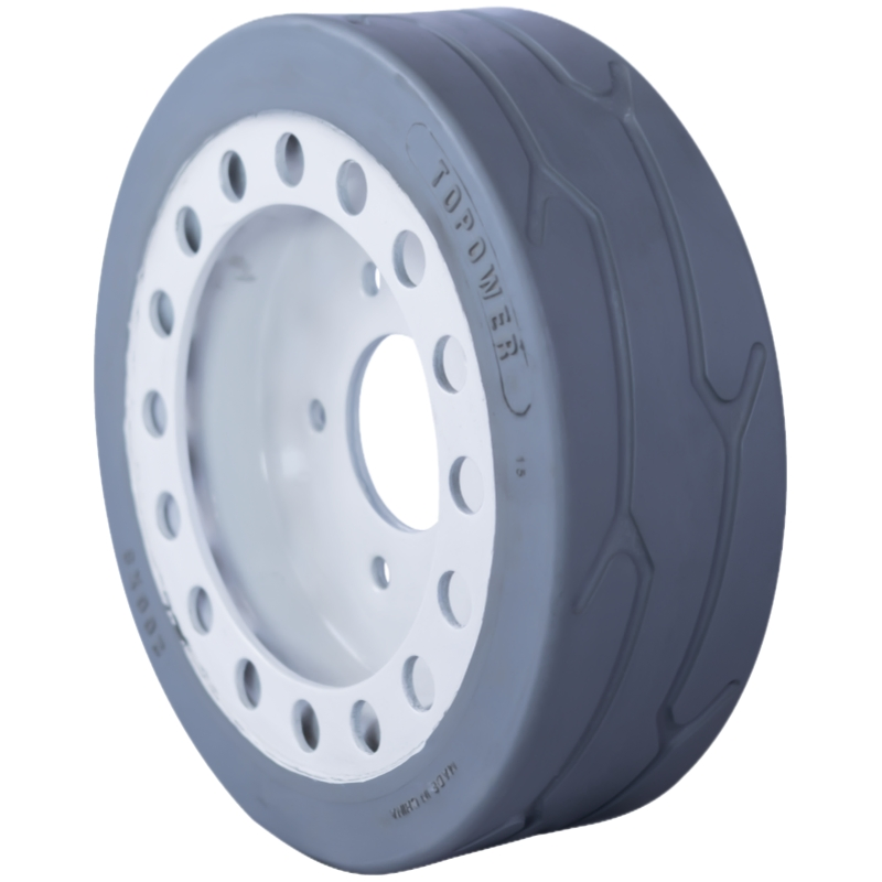 22X10X16 Press on Solid Tyre Industrial Rubber Wheel Tire for Milling Machine