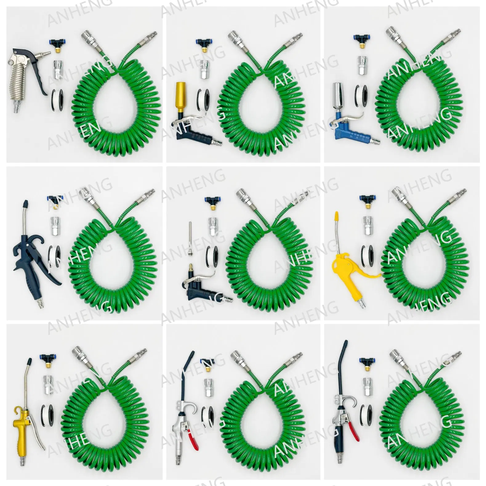 Полиуретановый шланг 6*4мм 9м для компрессора