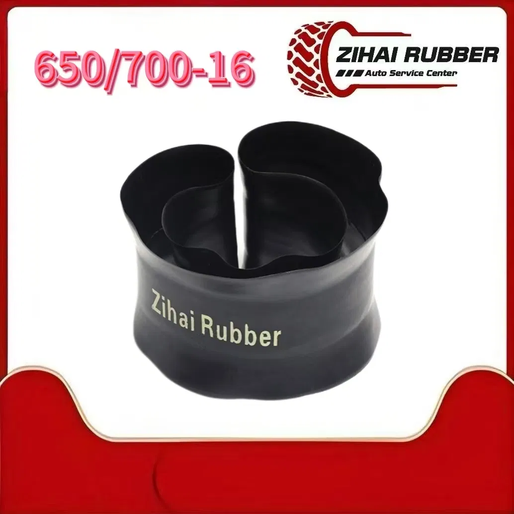 Qingdao Manufacturer Truck Bus TBR 650-16 700-16 Tubeflap Tire Rubber Flap