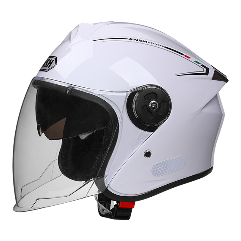 Adjustable Headband Modular Motocross Motorcycle Cycling Protective Adjustable Fit Safety Antiriot Half Face Helmet