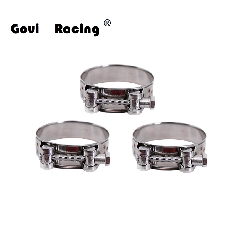 Хомут для шланга из нержавеющей стали 304, 52-76мм