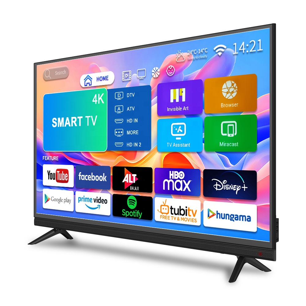 Смарт-телевизор Proveedor OEM 4K, Android, Wi-Fi, 32-75", WebOS, 2K QLED, конференц-связь, Smart TV
