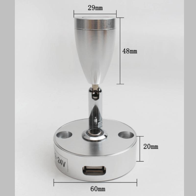 Светодиодная лампа для чтения 12V для автофургонов и лодок