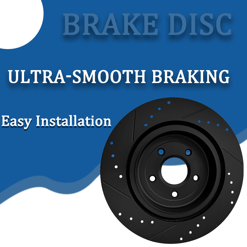 Hot Sale Car Part Brake Kit Drilled and Slotted Brake Disc for BMW Audi Mercedes Benz Lamborghini Nissan Ferrari