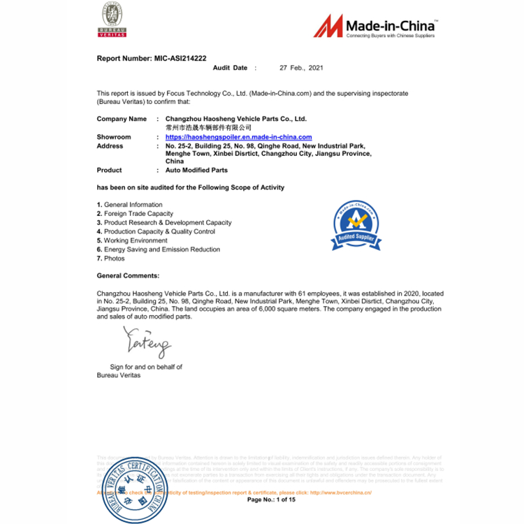 Factory Wholesale Carbon Fiber LED Lamp Rear Trunk Spoiler for Honda Civic Coupe 6th 1996-2000