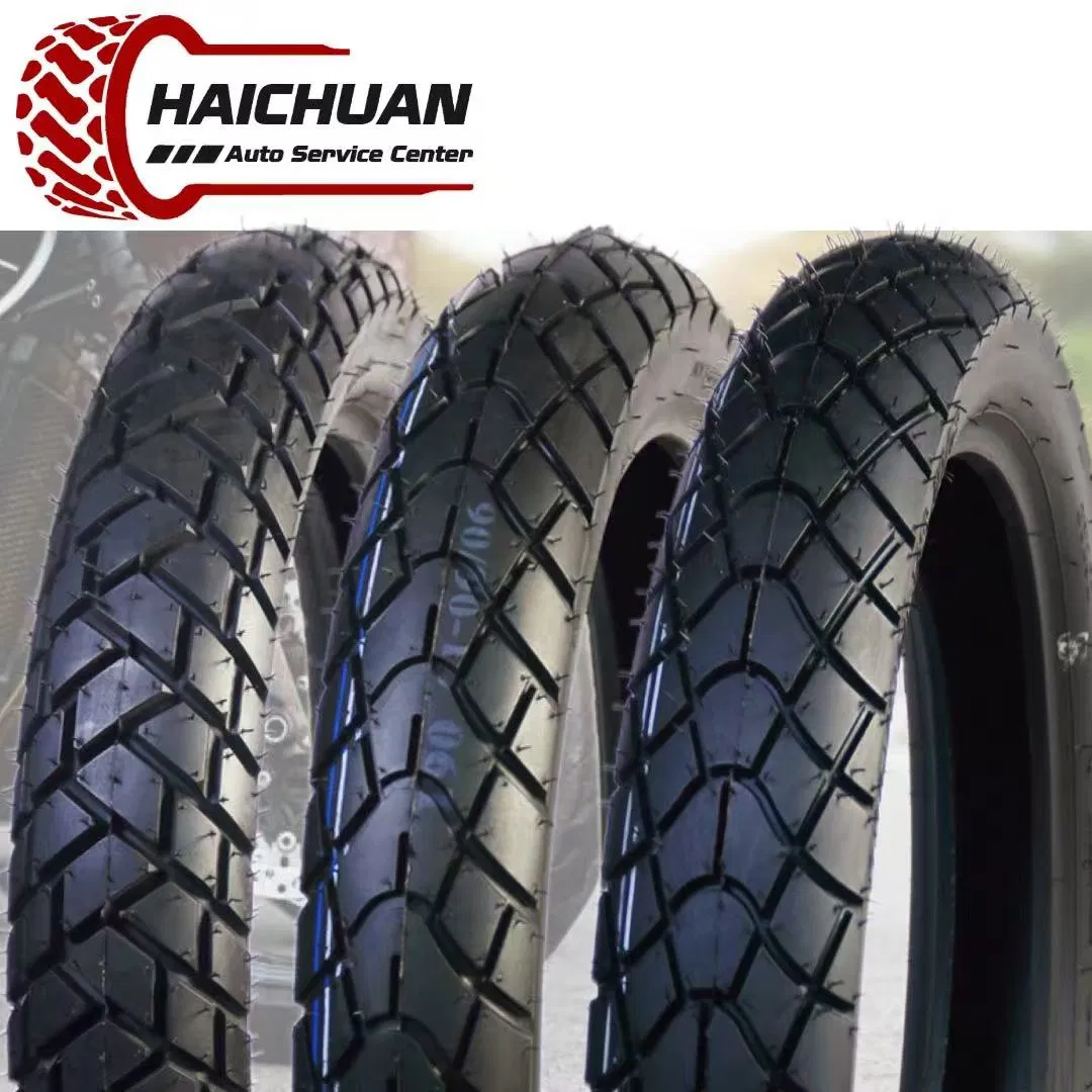 120/80-17 110/80-17 100/80-17 120/70-12 90/90-17 90/90-18 Motorcycle Tire Rubber Tire Fabricado En China Scooter Tire off Road Tire Tubeless Tyre