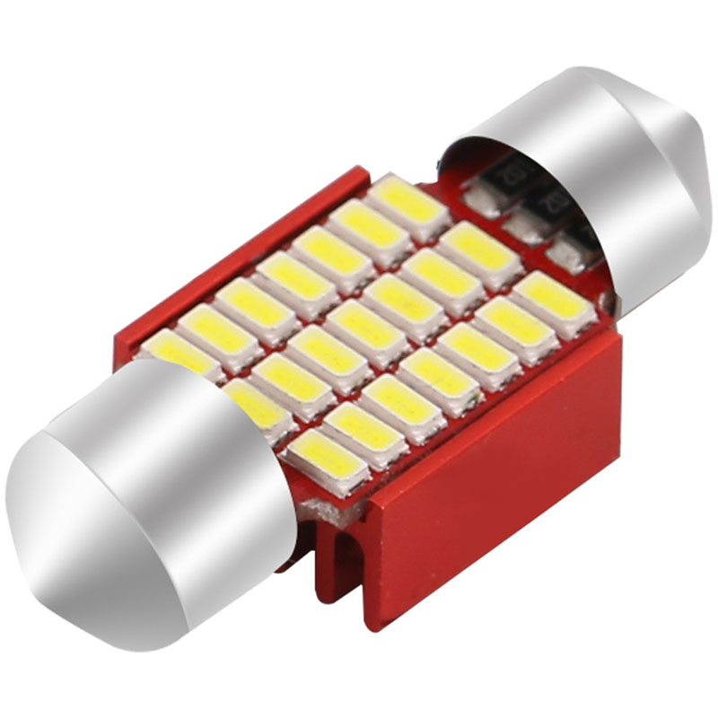 Двухсторонняя светодиодная лампа для номерного знака 31-41мм