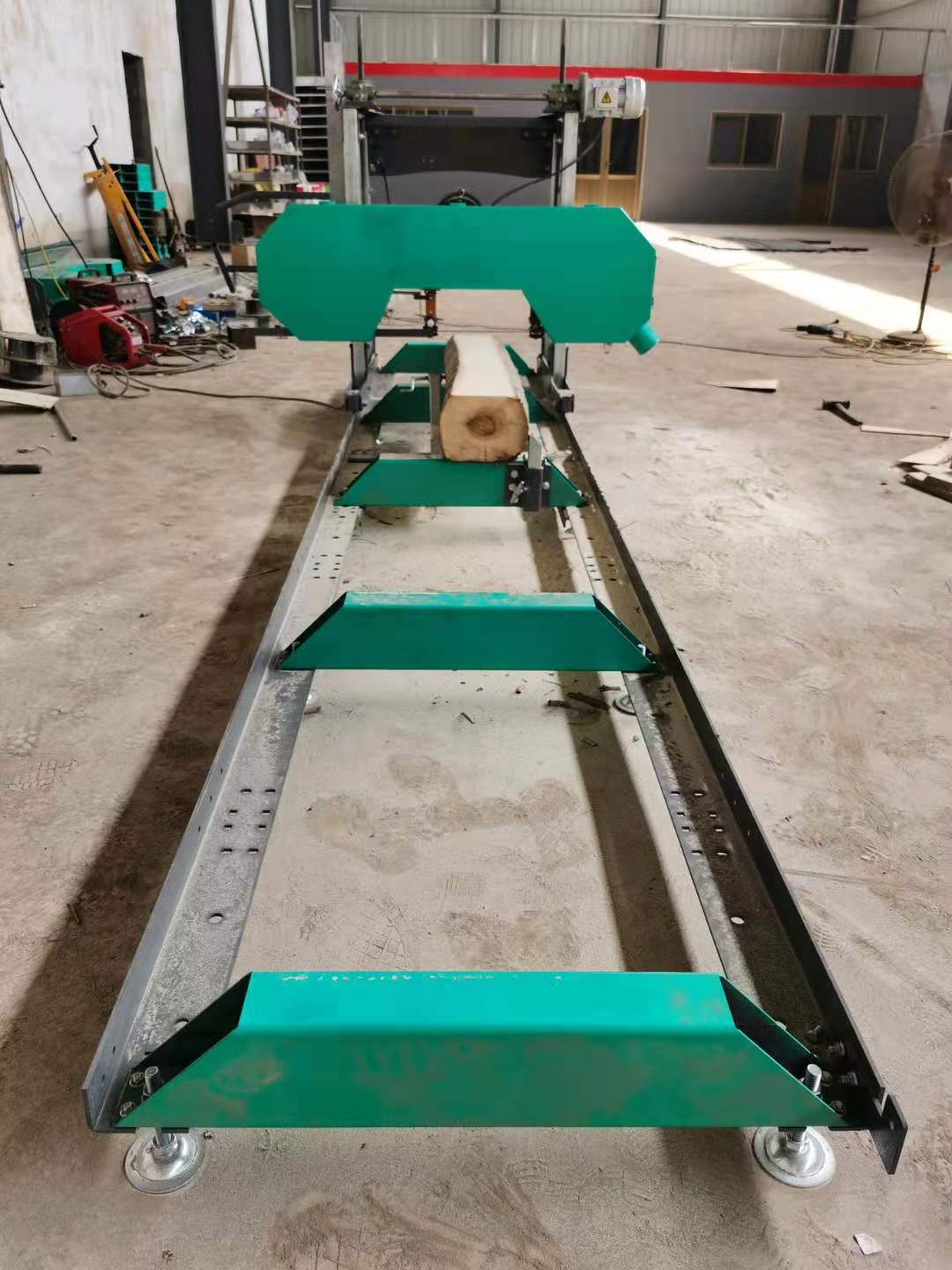 New Style Portable Band Saw, 495mm Diameter, High Speed Horizontal Woodworking Sliding Table Saw