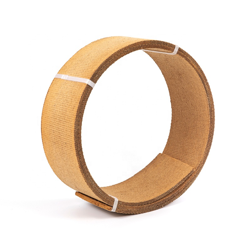 Brown Color Non-Asbestos Woven Resin Brake Lining Roll