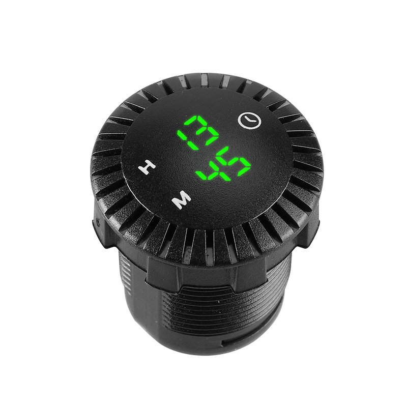 High Brightness LED Car Dashboard Clock with Touch Control Function and Overcurrent Protection