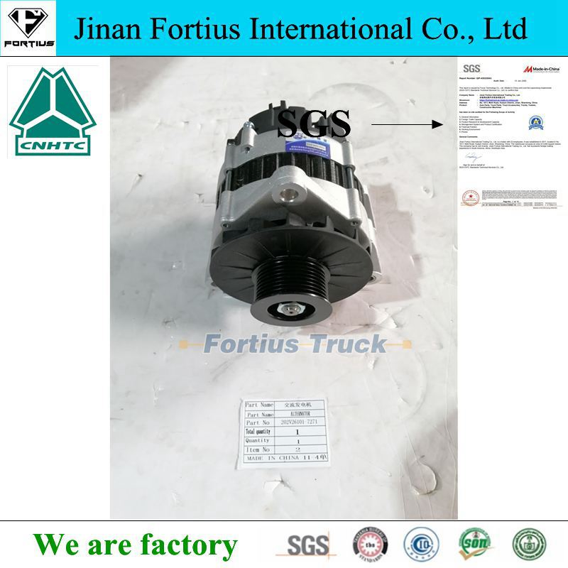 Генератор 202V261017271 для Sinotruk, Shacman, FAW, Weichai