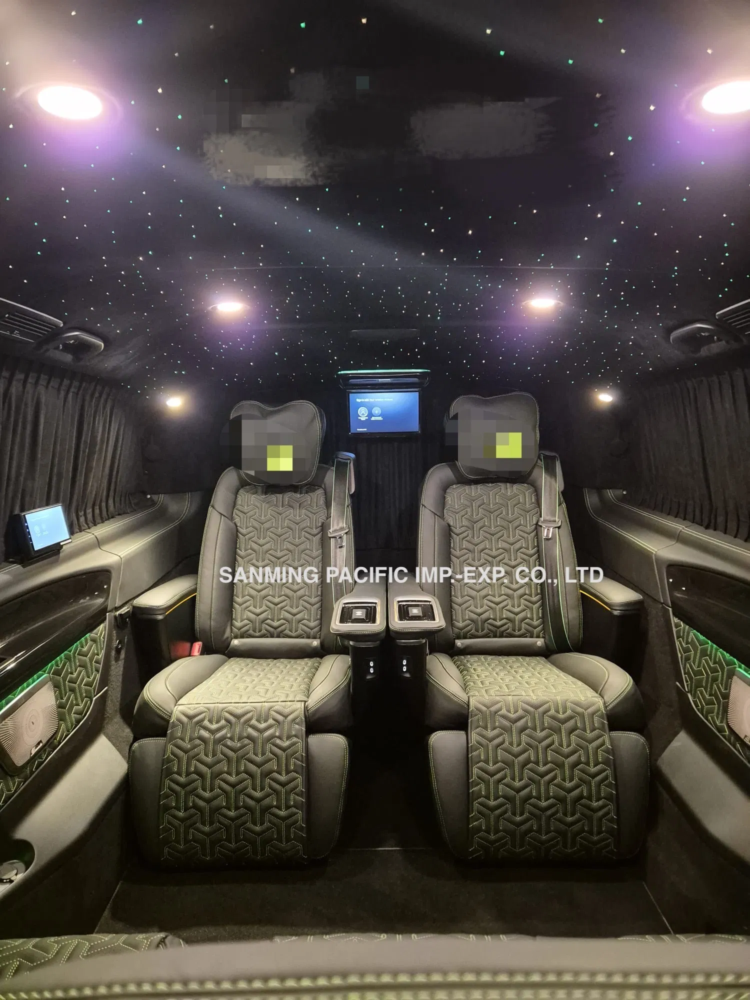 China Customized High Performance Vehicle Car MPV Van Auto Electric Seat Passenger Rear Console for V Class V250 Vito Sprinter Metris Bespoke