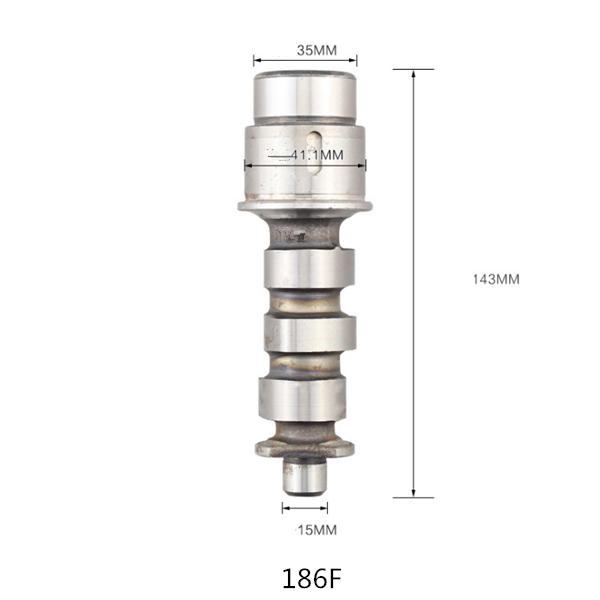 Распредвал S195 для дизельного двигателя водяного охлаждения