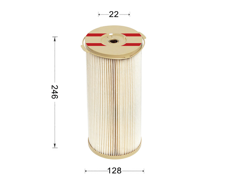 Auto Spin-on Parts Diesel Truck Fuel Water Separator Element Filter for Perkinss Ships Construction Agricultural Engines 2020pm