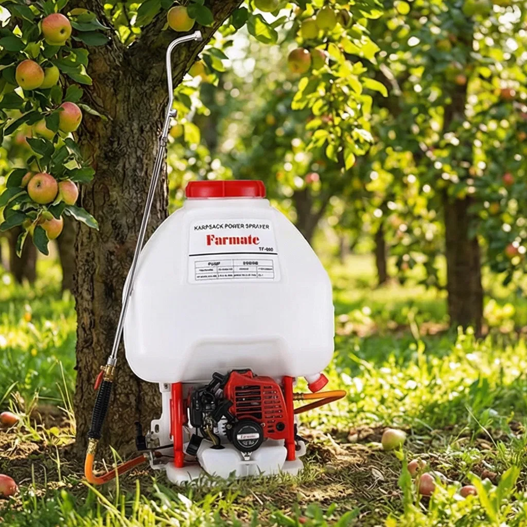 Ранцевый бензиновый опрыскиватель Farmate 25л