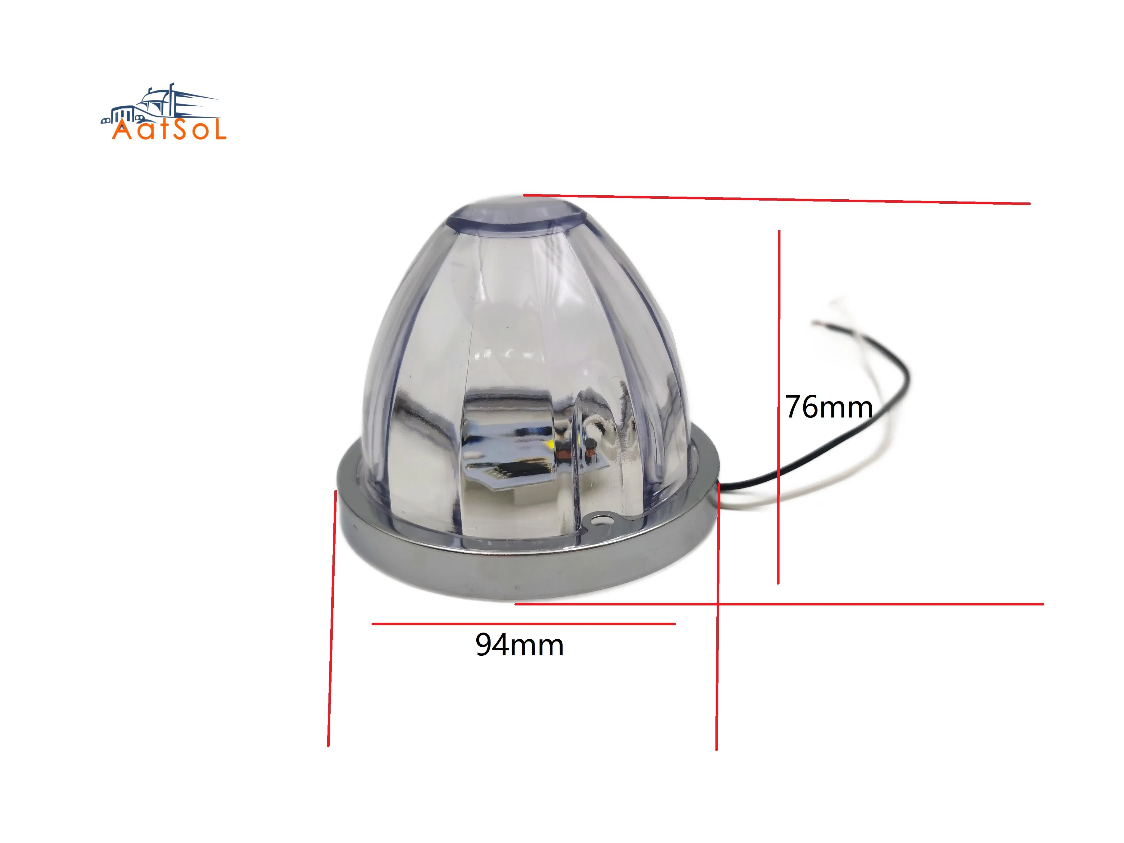 Боковой габаритный фонарь для грузовика Sandí LED 10-30V