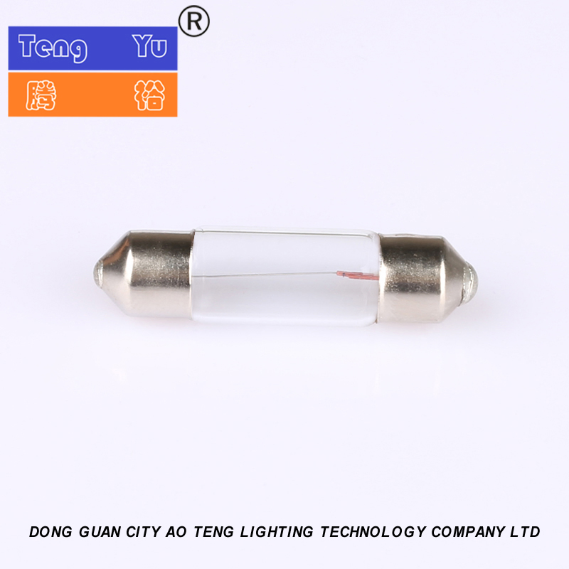 Лампочка для номерного знака SV7 8X31mm 12V 3W