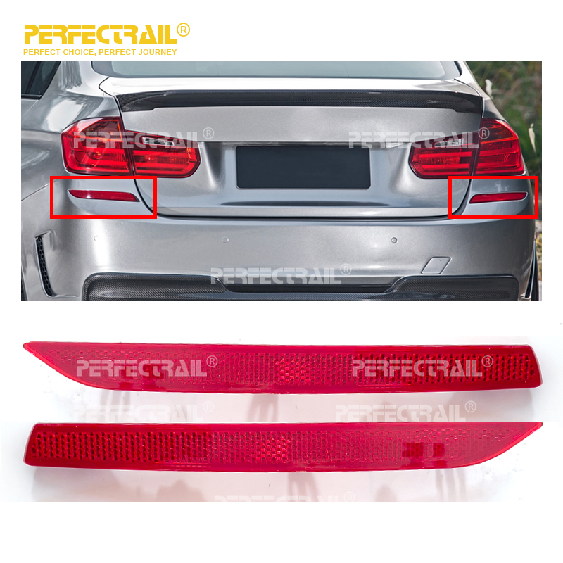 Светоотражатель заднего бампера для BMW 3 Series F30 F35 2014-2019