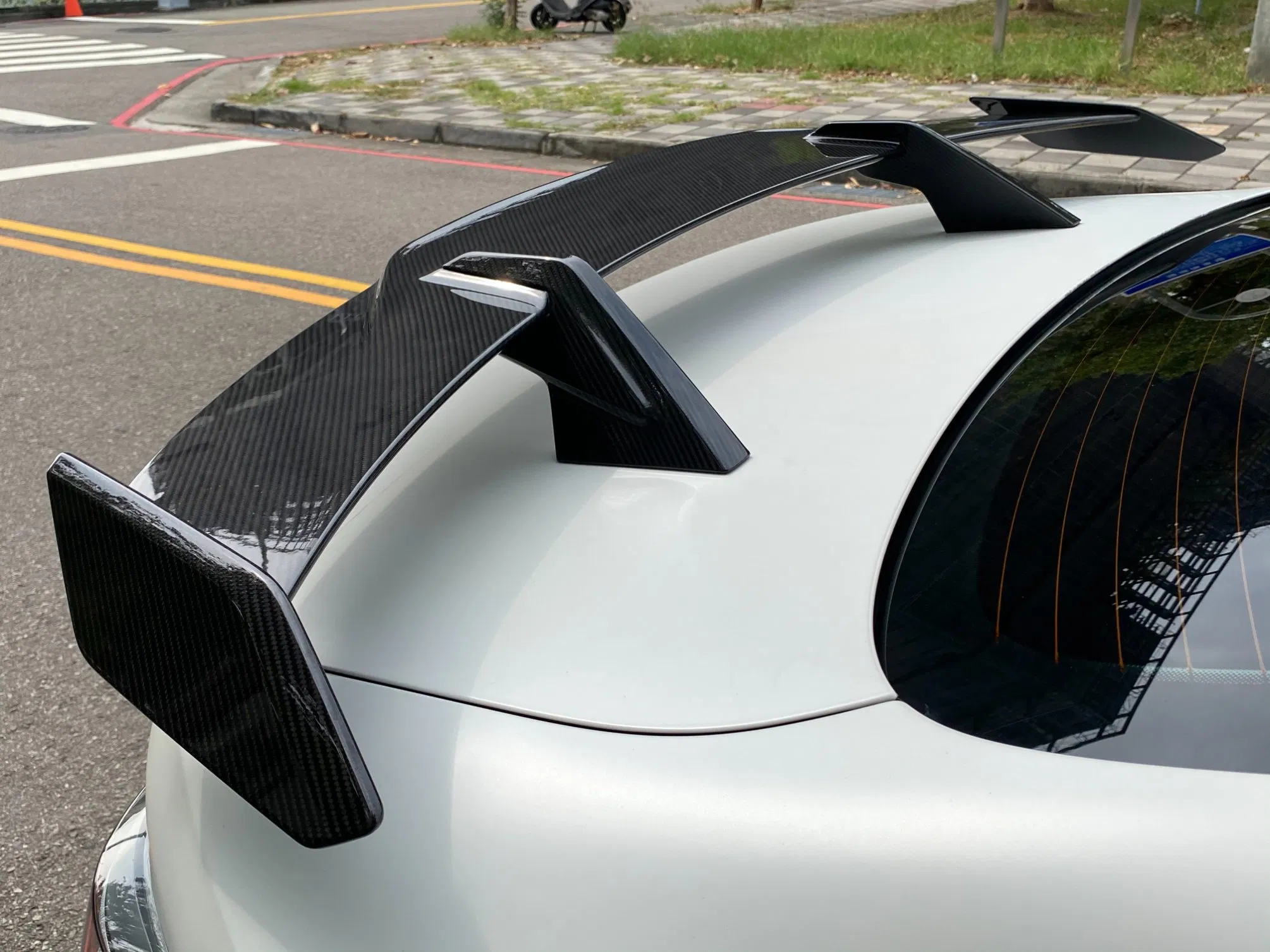 for BMW G80 M3 & G82 M4 Pre-Preg Carbon Fibre Rear Spoiler Wing Auto Parts (2021+)