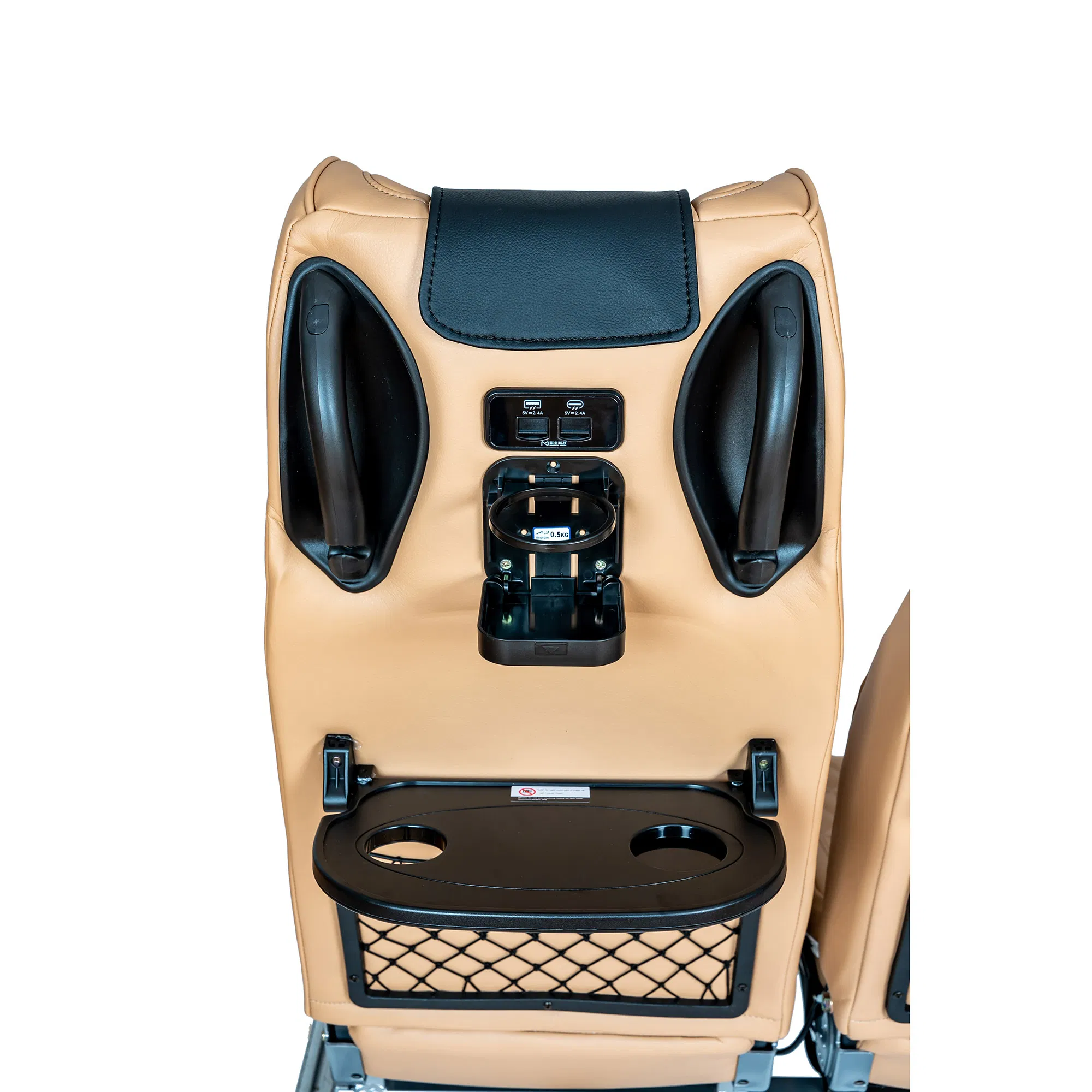 Bus & Minibus with Diamond Fabric Passenger Seat High Back Lift-up Armrest