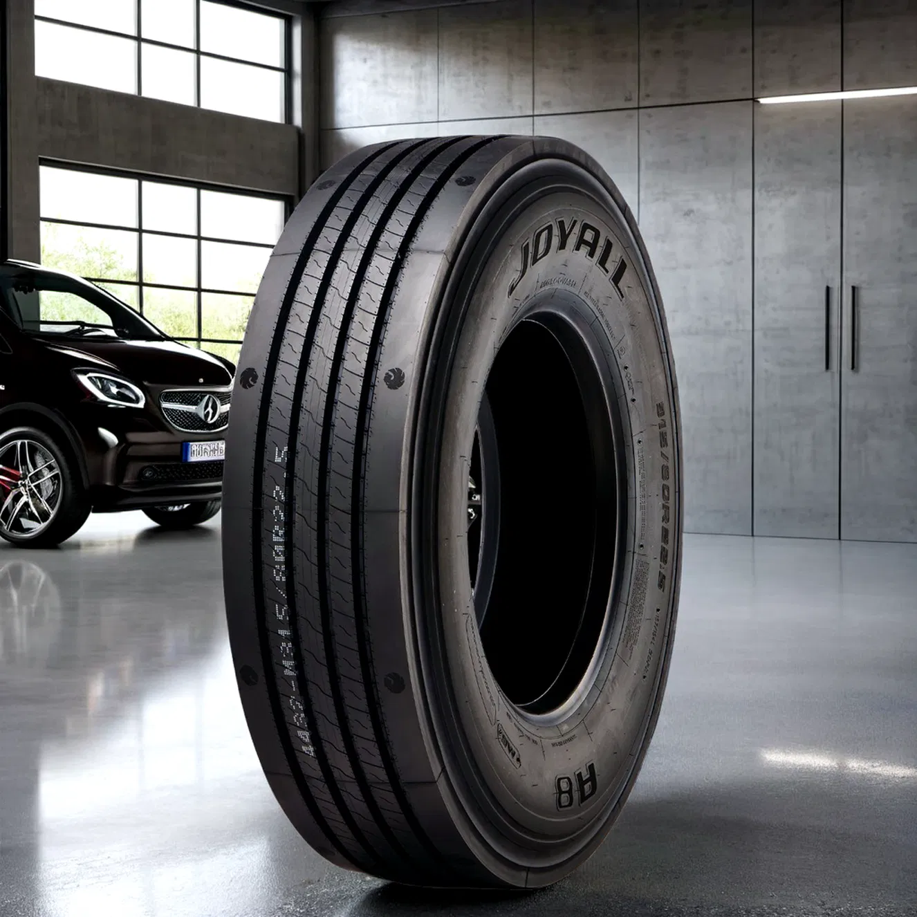 Durable Joyall Tyre TBR for Heavy-Duty Trucks and Buses