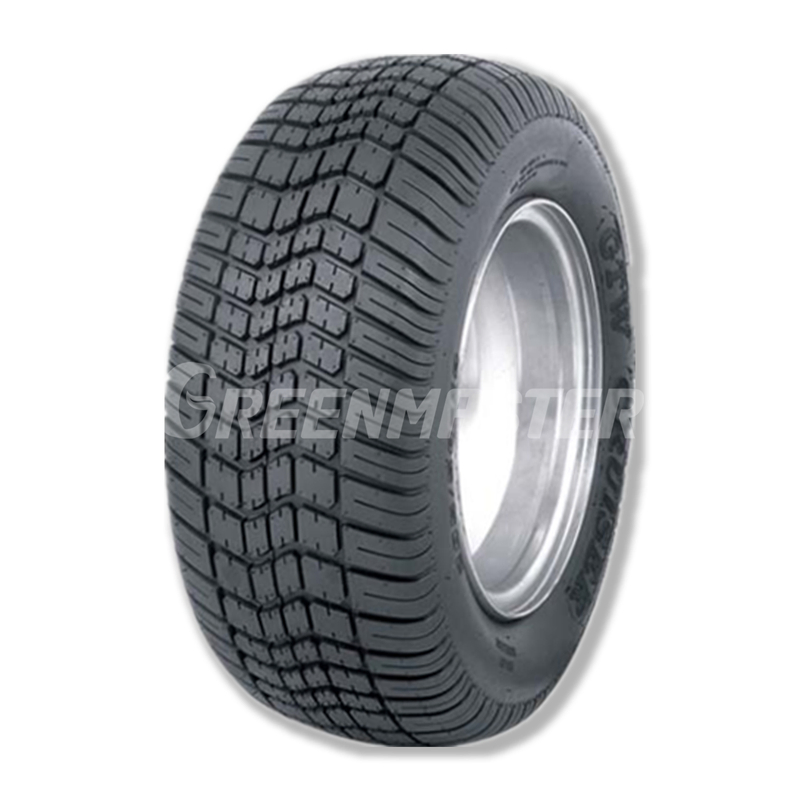Top Brand Golf Cart Tire, Low Speed Tour Sightseeing Utility Vehicle Tyre, Electric Airport Sanitation Vehicle Tyre 24X8.00-12 20X10-12 with Wheel Rim 12"-7"