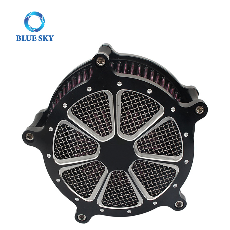 Modified Motorcycle Air Filter for Harleys Davidson Air Cleaner Intakes Electra Glide Dyna Softail Sportster Street Road King