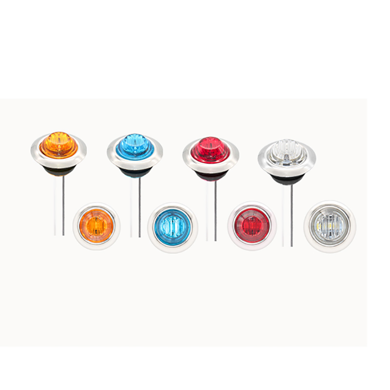 Круглый светодиодный задний фонарь 12В для грузовиков и лодок