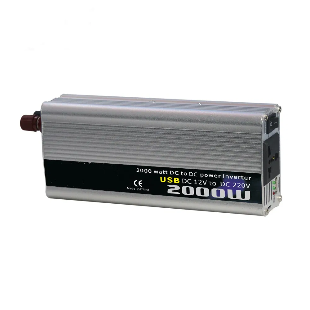 Solar System Inverter for Car 2000Watt DC to AC Modified Inverter