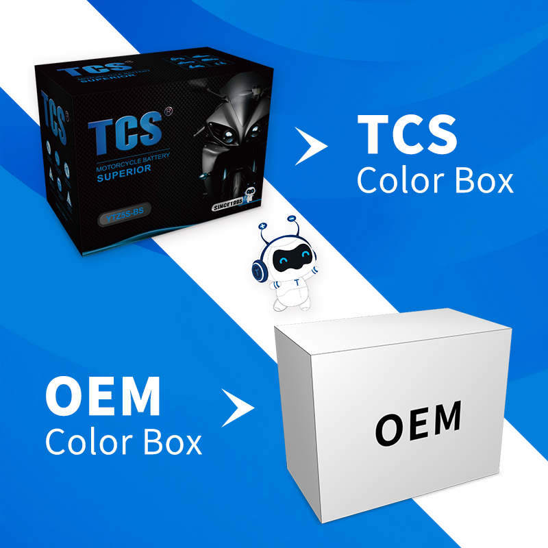 Аккумулятор TCS 12V для мотоцикла, скутера