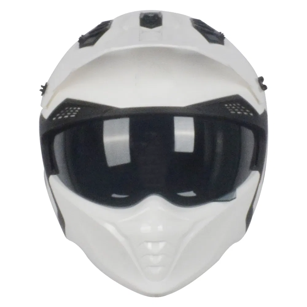 Amazon Hot Sell off Road Motorcycle Helmet with Sun Visor in ECE 22-06 Approved