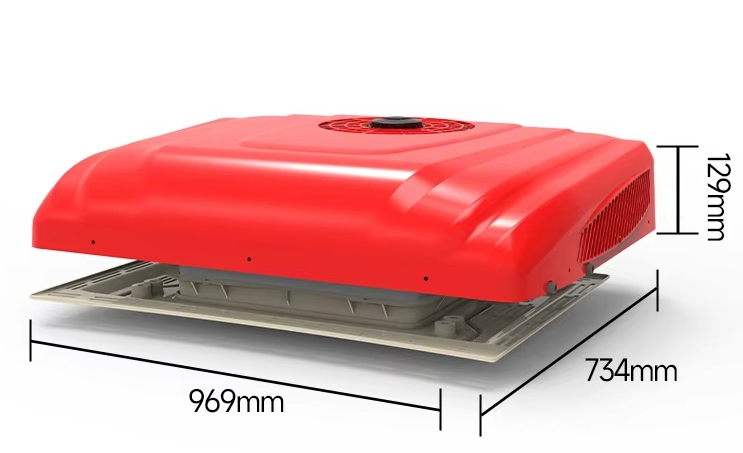 Портативный кондиционер на крышу для автофургона и грузовика