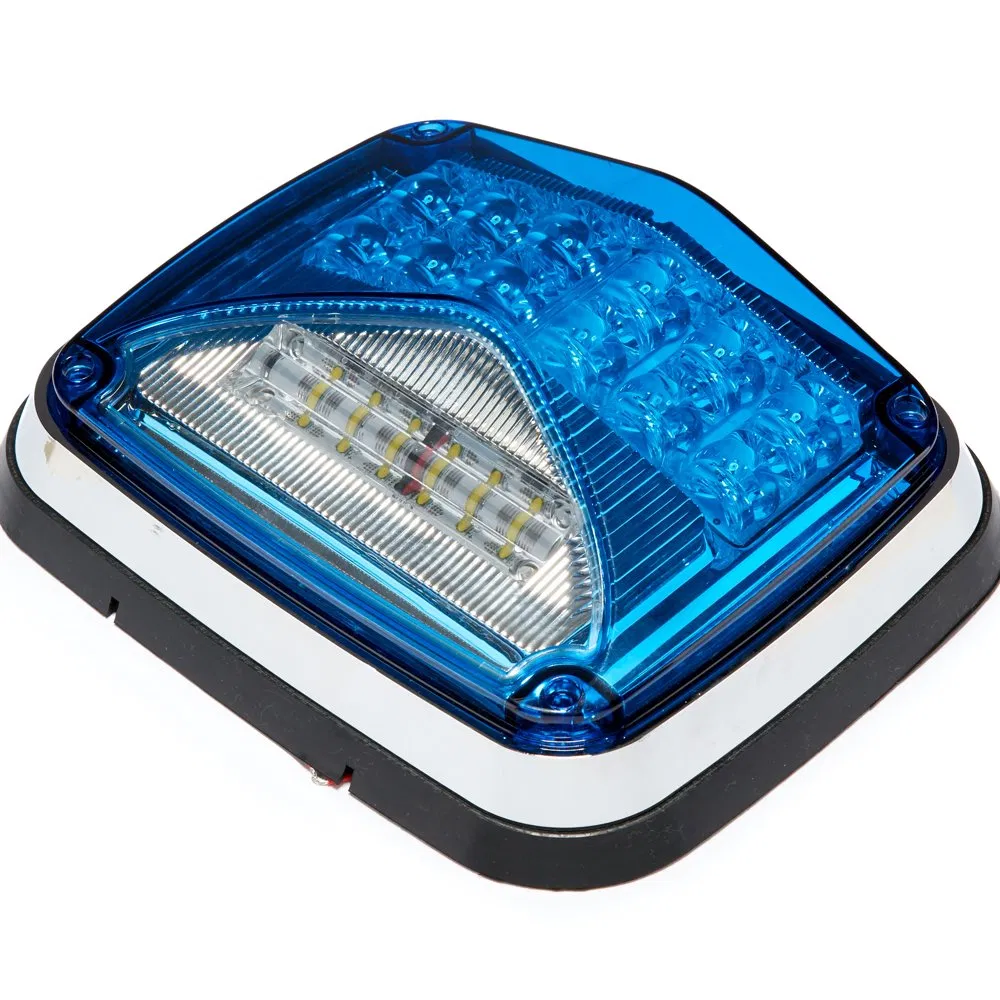 Янтарная светодиодная проблесковая лампа для аварийных авто