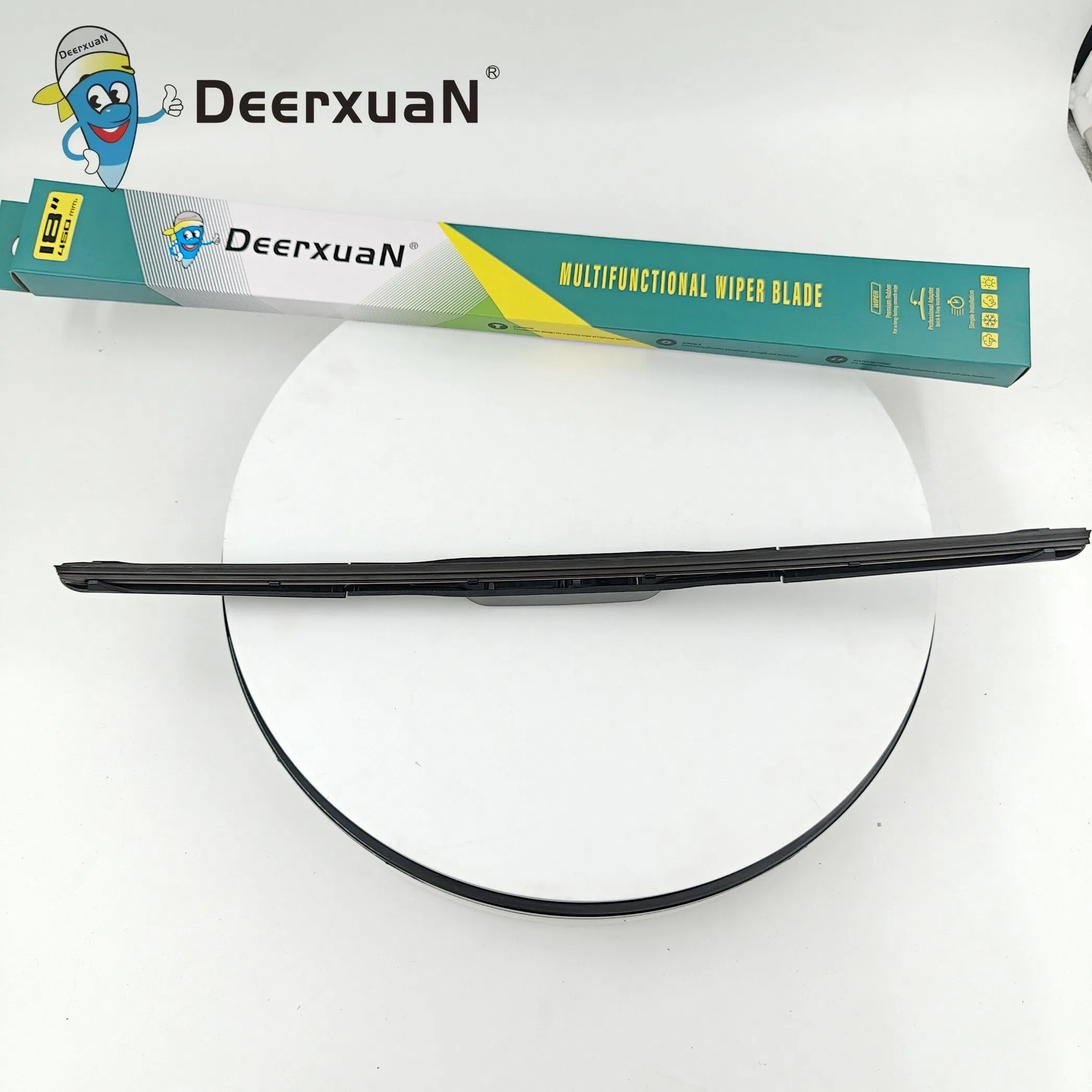 Traditional Batch Type with Bone Hybrid Flat Auto Wiper Blade