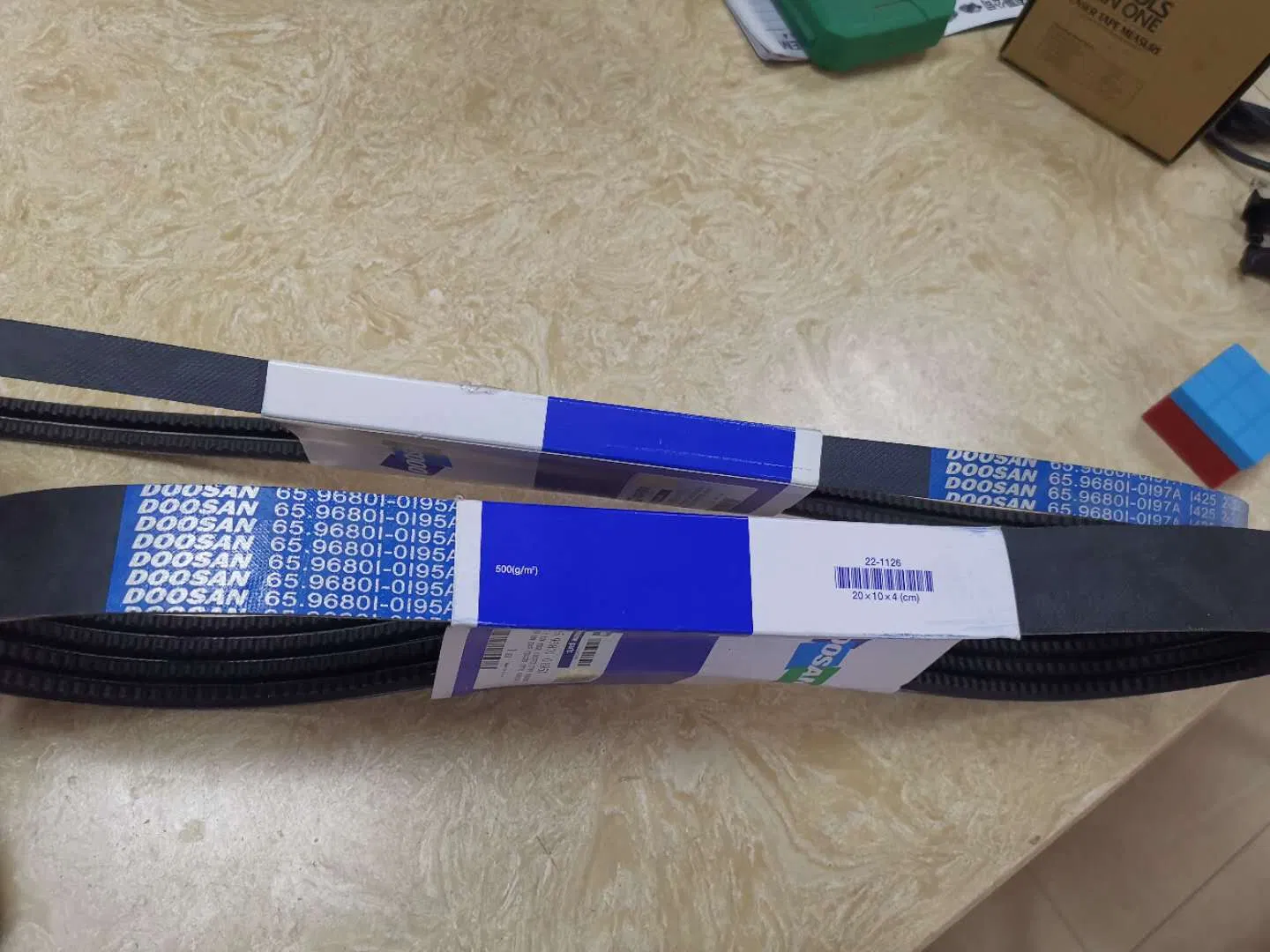 Ремень двигателя Doosan 65.96801-0195A/0197 для Daewoo